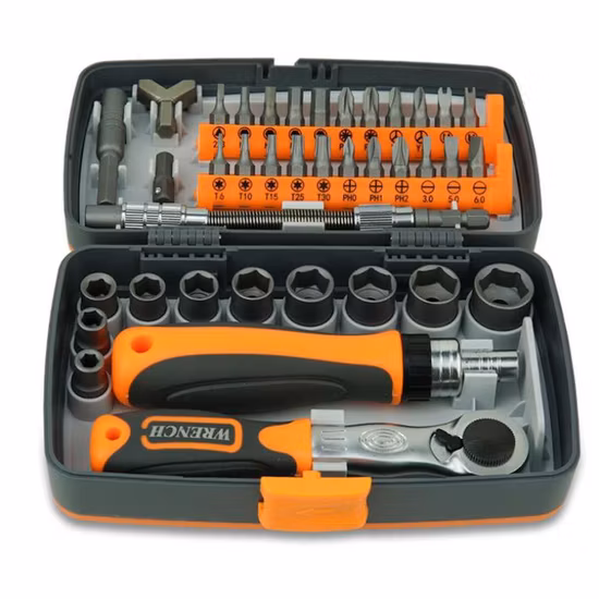 38 in 1 Multi Ratchet Screwdriver Socket Tool Set Mobile Tools