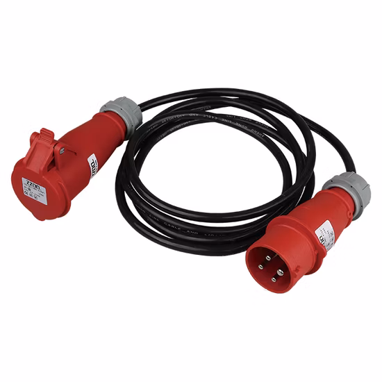 産業用ソケット延長ケーブル 0132/2132