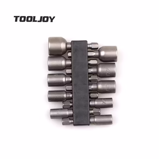 H6mm H8mm H10mm ナットビットソケット、ホットセールブラック仕上げ